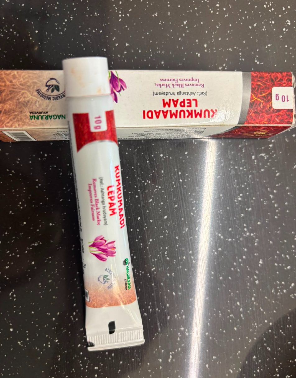 Kumkumaadi Lepam for Radiant Glow - Ayurvedic Skincare by ROOTESbyMK