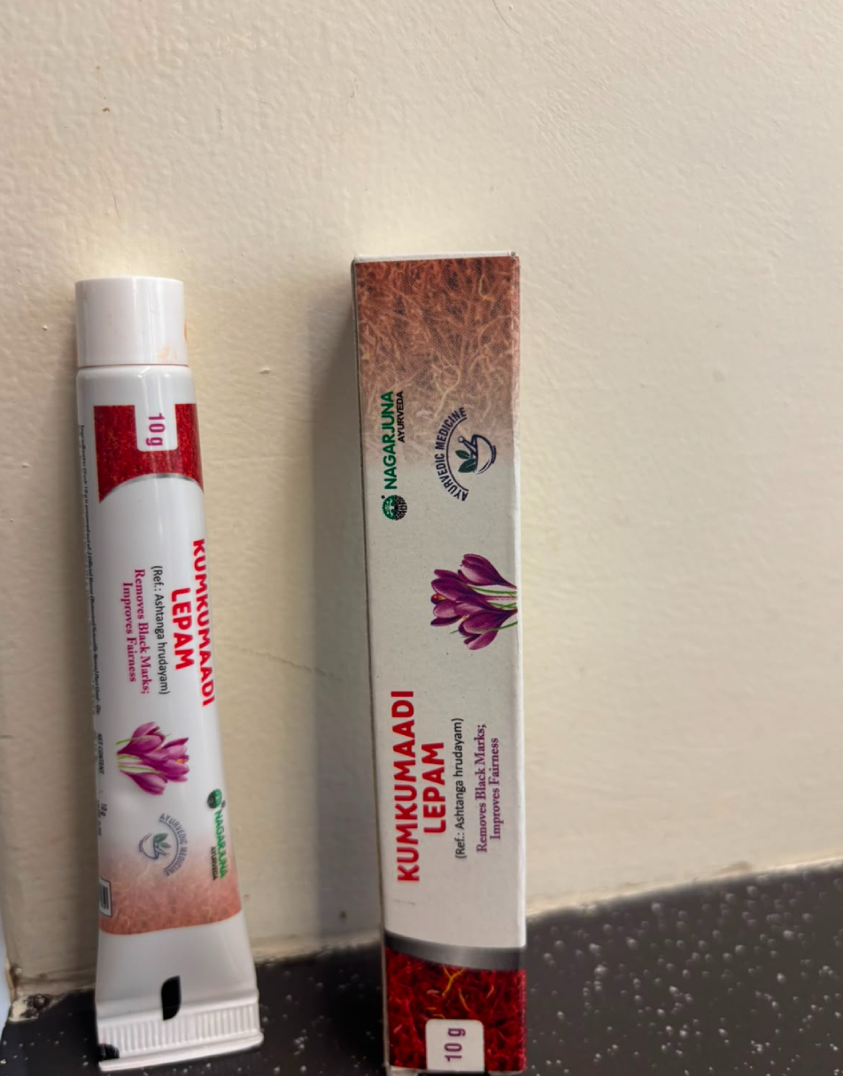 Kumkumaadi Lepam for Radiant Glow - Ayurvedic Skincare by ROOTESbyMK
